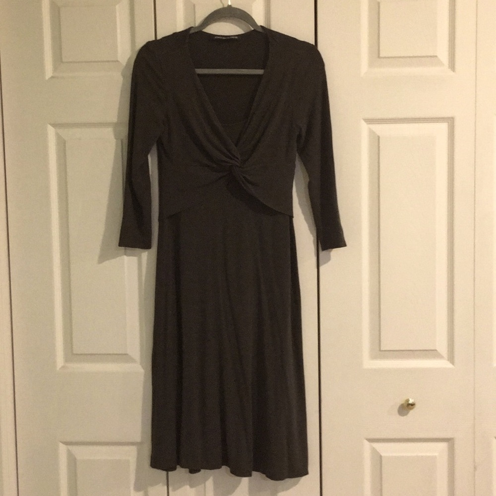 🍎 Jones Wear Dress A-Line Gray - size small